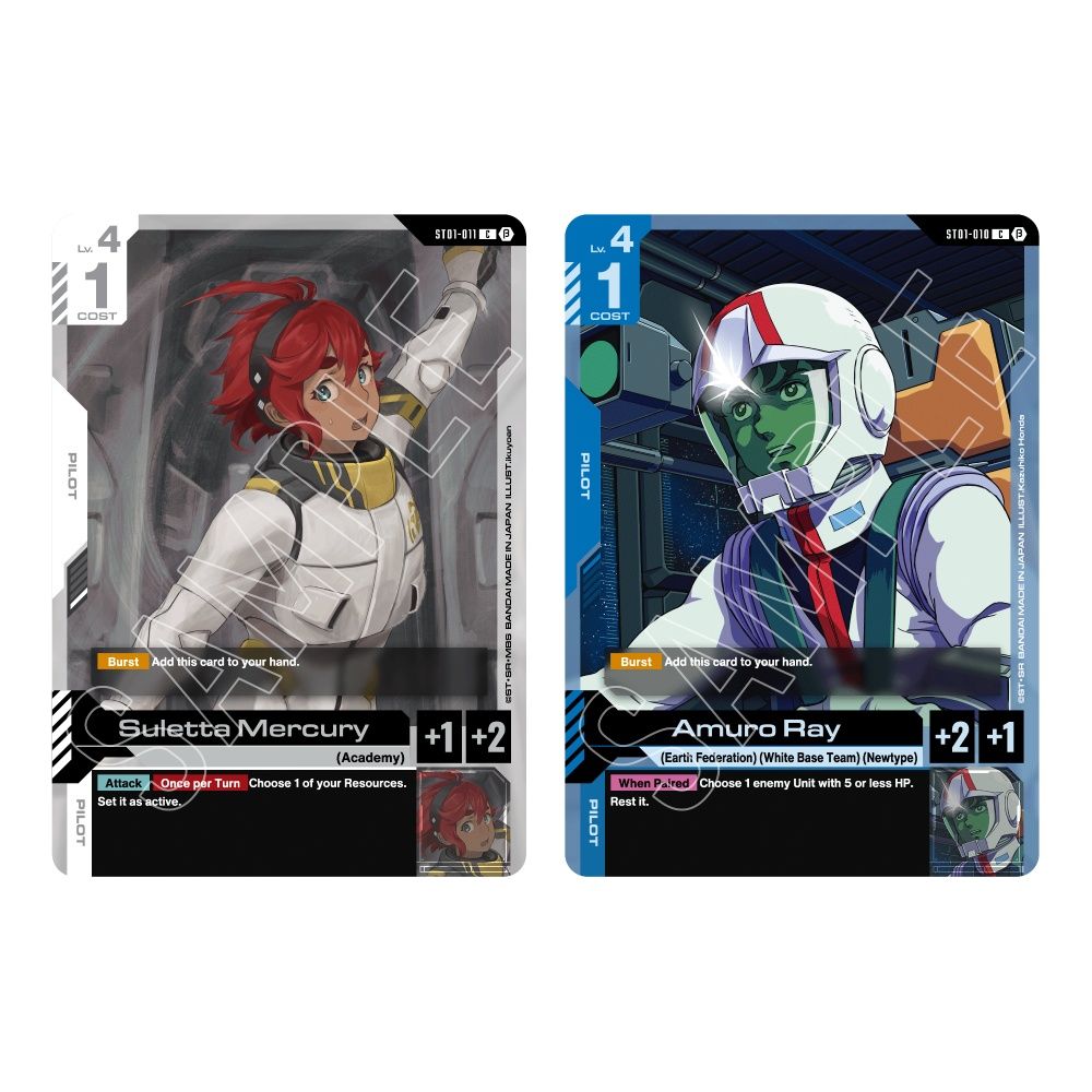 Gundam Card Game – Heroic Beginnings [ST01] Starter Deck
