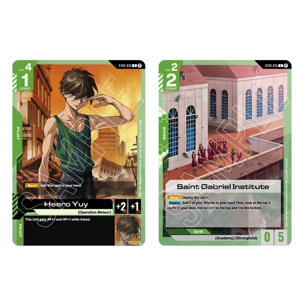 Gundam Card Game – Wings of Advance [ST02] Starter Deck