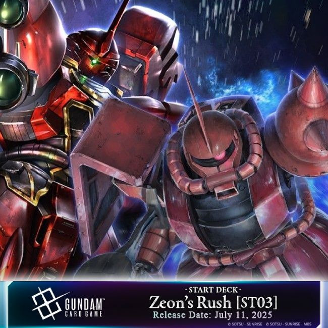 Gundam Card Game – Zeon's Rush [ST03] Starter Deck