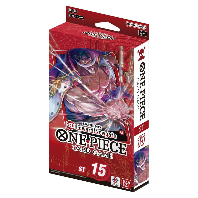 One Piece Card Game (Red) Edward Newgate [ST-15] Starter Deck