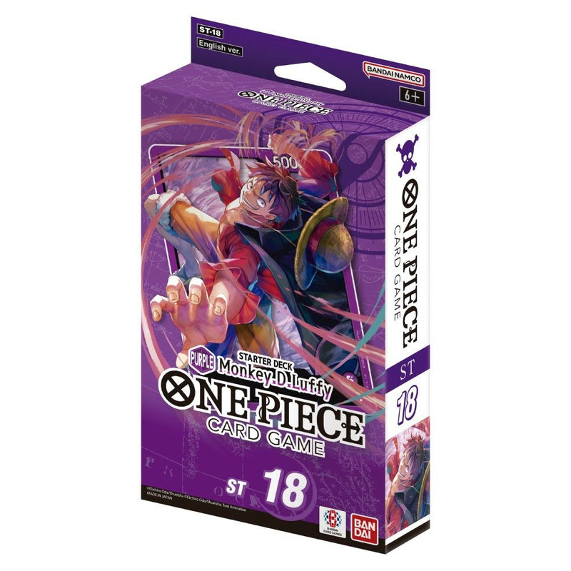 One Piece Card Game (Purple) Monkey D. Luffy [ST-18] Starter Deck