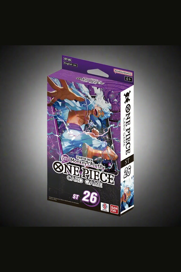 One Piece Card Game (Purple/Black) Monkey.D.Luffy [ST-26] Starter Deck