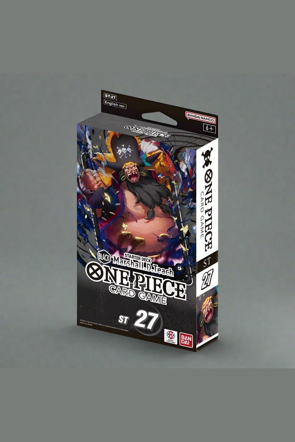One Piece Card Game (Black) Marshall.D.Teach [ST-27] Starter Deck