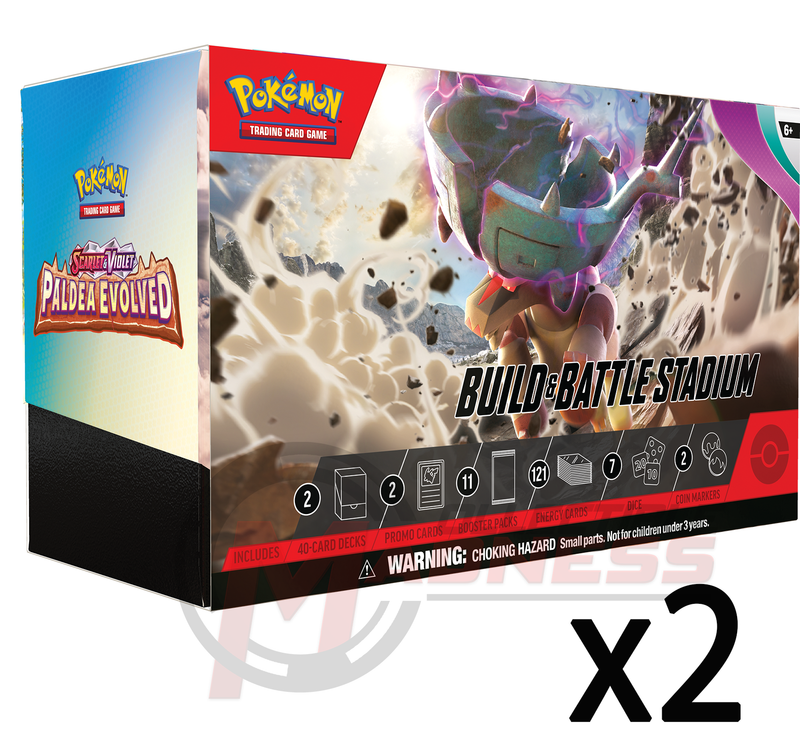 Pokemon - TCG - Paldea Evolved Build & Battle Stadium - Collectible Madness