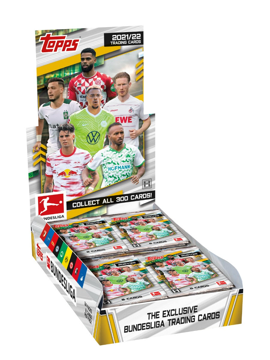 Topps Bundesliga 2021/22 Trading Cards Hobby Box
