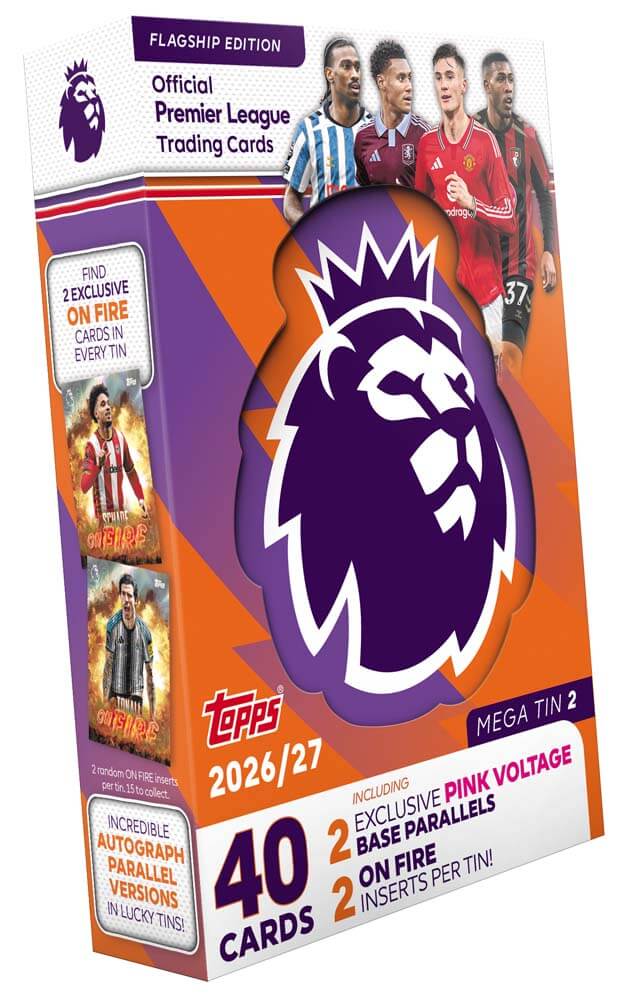 Topps Flagship Premier League 2026/27 Mega Tin