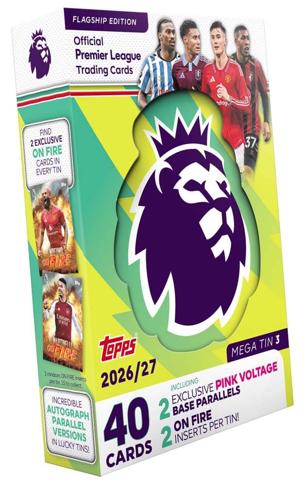 Topps Flagship Premier League 2026/27 Mega Tin