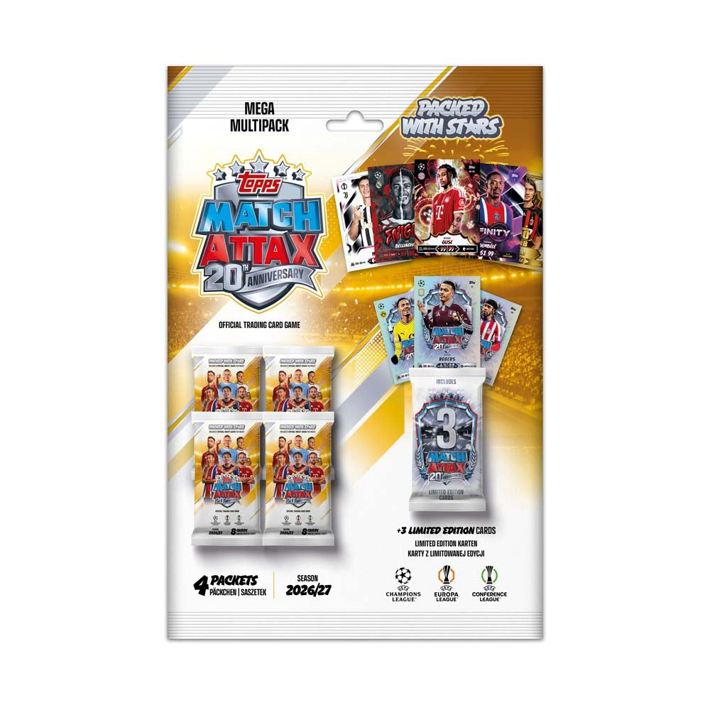 Topps Match Attax UEFA Champions League 2026/27 Mega Multipack