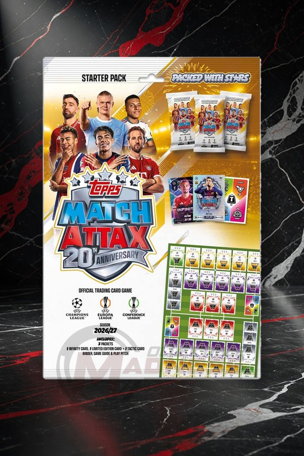 Topps Match Attax UEFA Champions League 2026/27 Starter Pack