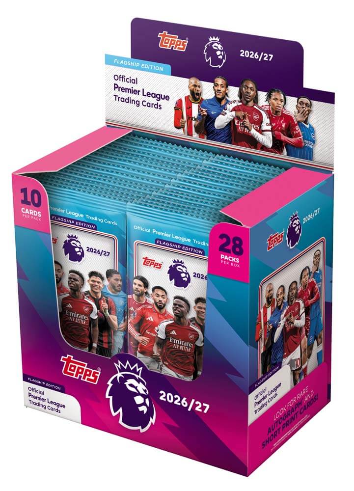 Topps Flagship Premier League 2026/27 Trading Cards Booster Box