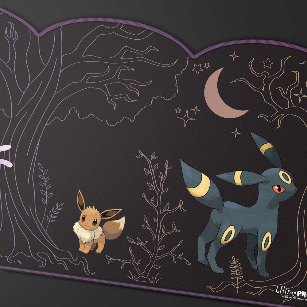 ULTRA PRO Pokémon - Eevee Evolutions Dynamic Die-cut Playmat