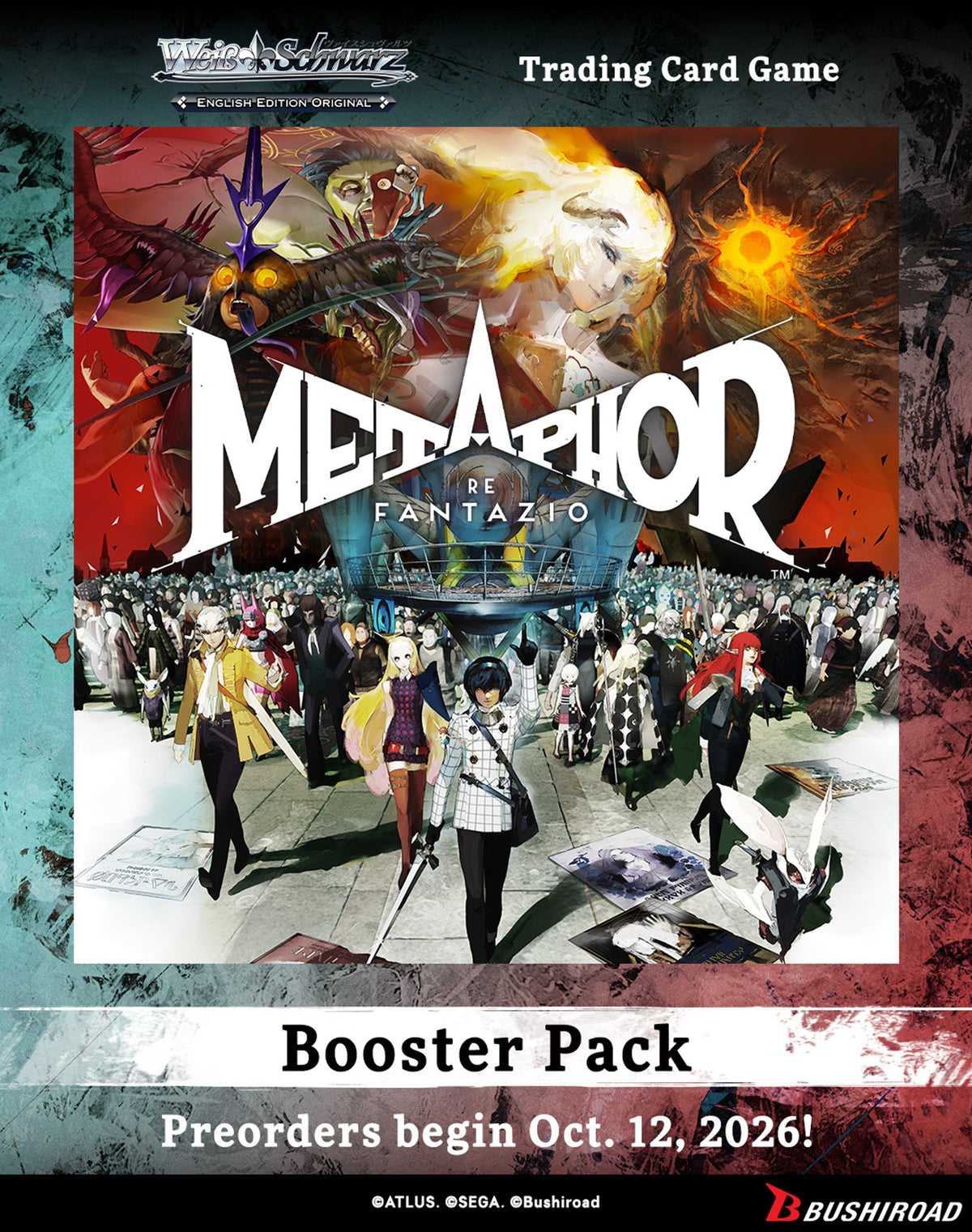 Weiss Schwarz Metaphor: ReFantazio - Booster Box
