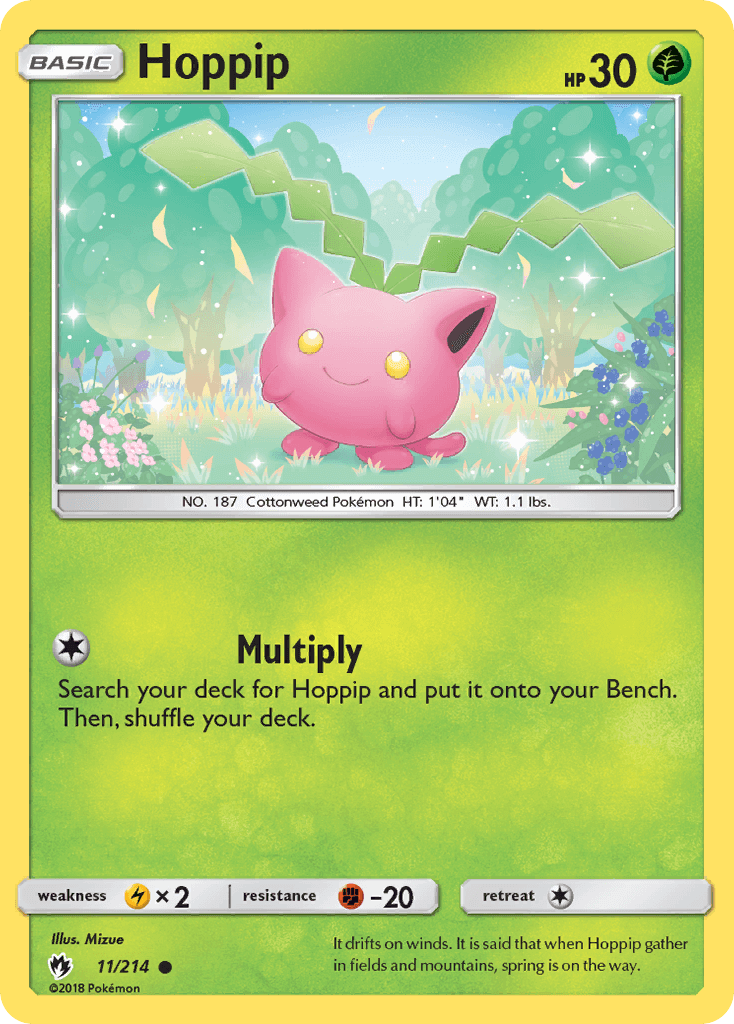 011 / 214 Hoppip-Common - Collectible Madness