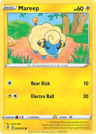 054/203 Mareep - Common - Collectible Madness
