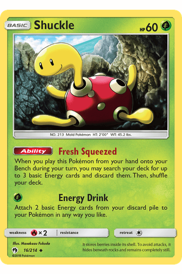 016 / 214 Shuckle-Uncommon - Collectible Madness