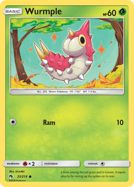 023 / 214 Wurmple-Common - Collectible Madness