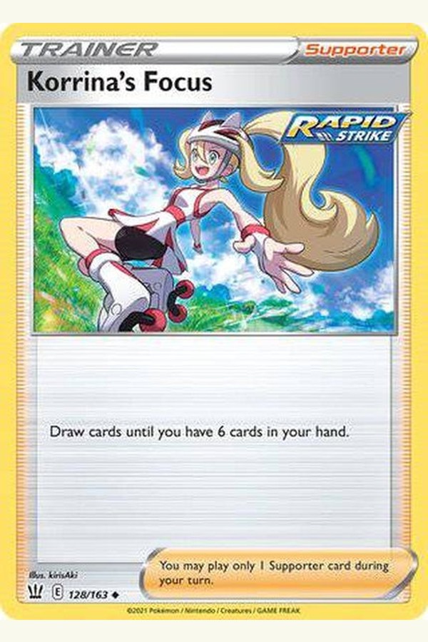128/163 Korrina's Focus - Uncommon - Collectible Madness
