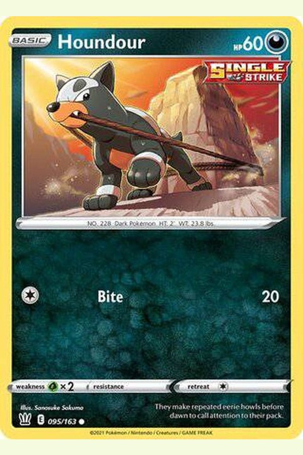 095/163 Houndour - Common - Collectible Madness