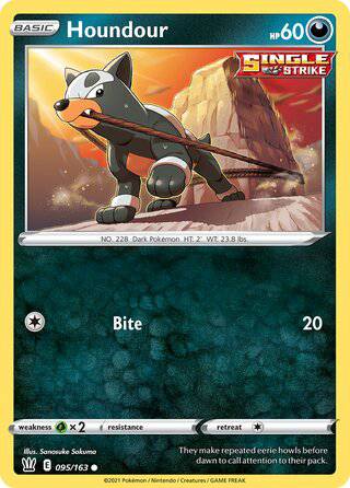 095/163 Houndour - Common - Collectible Madness