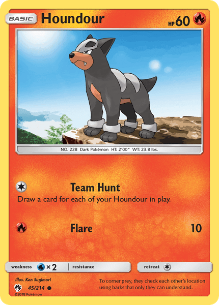 045 / 214 Houndour-Common - Collectible Madness