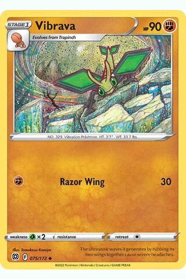 075/172 Vibrava - Uncommon - Collectible Madness