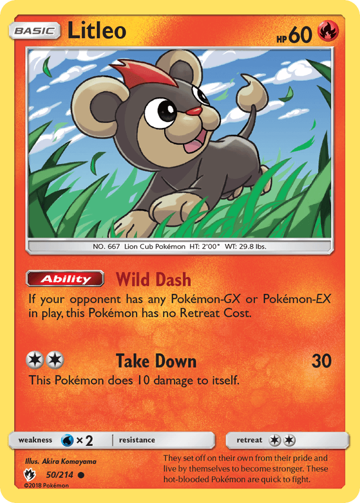 050 / 214 Litleo-Common - Collectible Madness