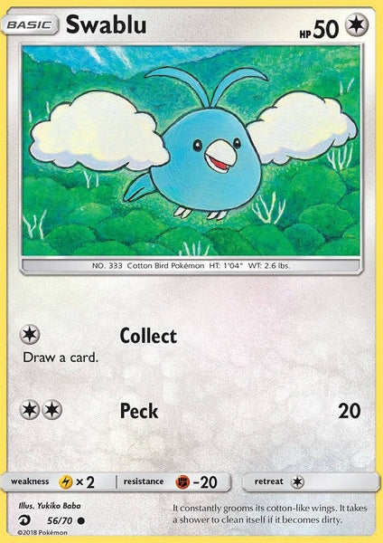 56 / 70 Swablu-Common - Collectible Madness