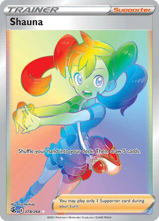 278/264 Shauna - Rare Rainbow - Collectible Madness