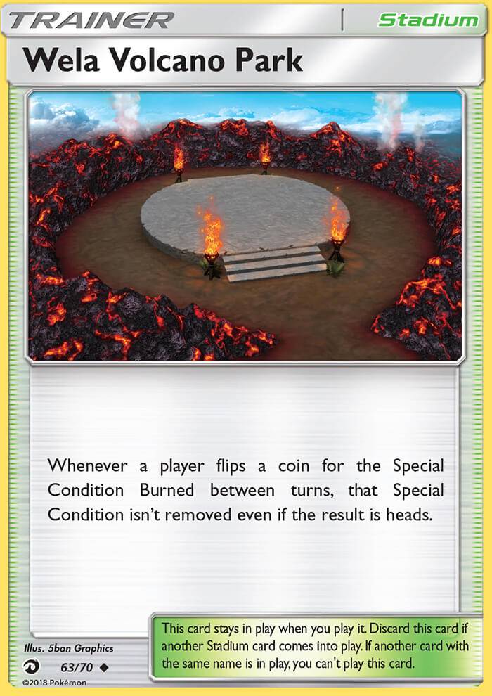 63 / 70 Wela Volcano Park-Uncommon - Collectible Madness