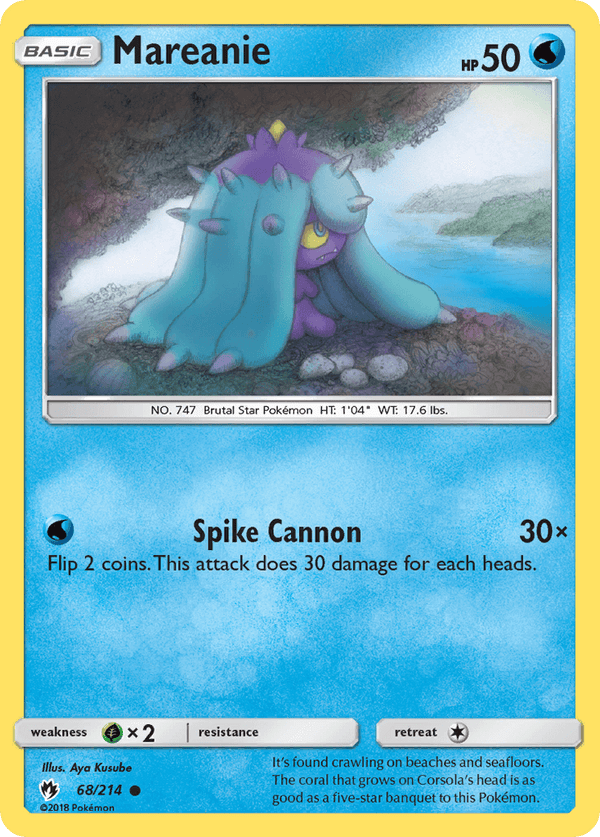 068 / 214 Mareanie-Common - Collectible Madness