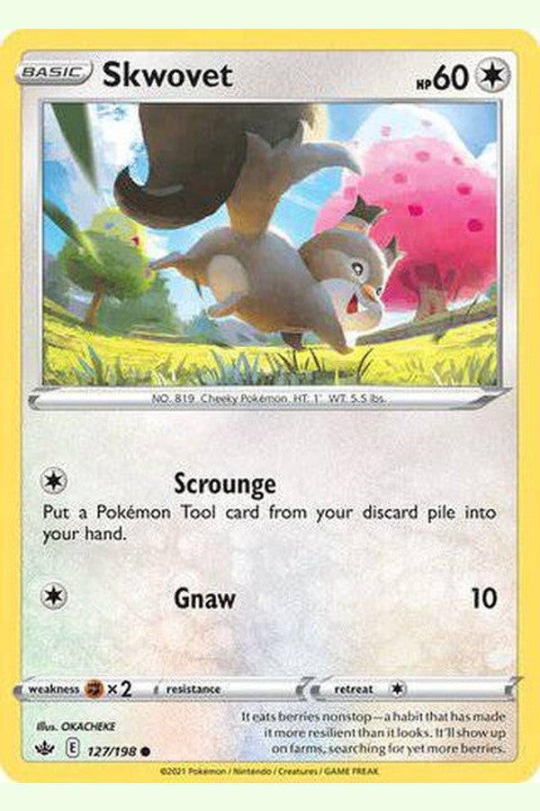 127/198 Skwovet - Common - Collectible Madness
