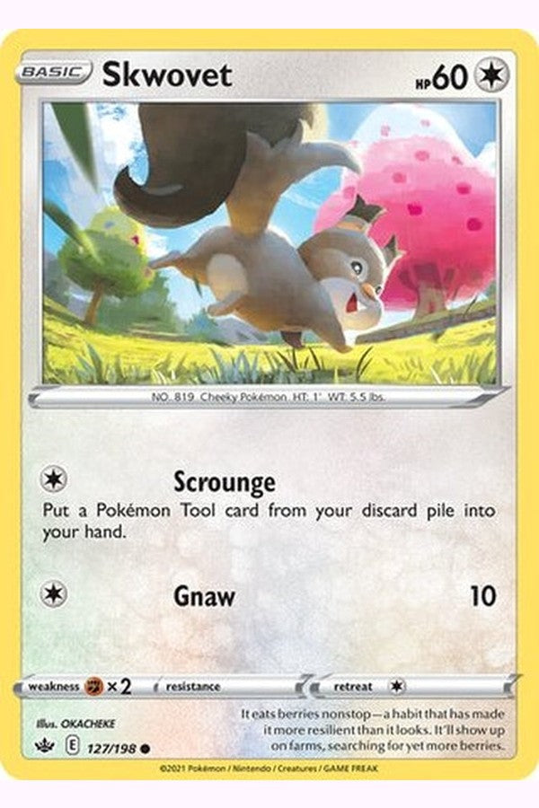127/198 Skwovet - Common - Collectible Madness