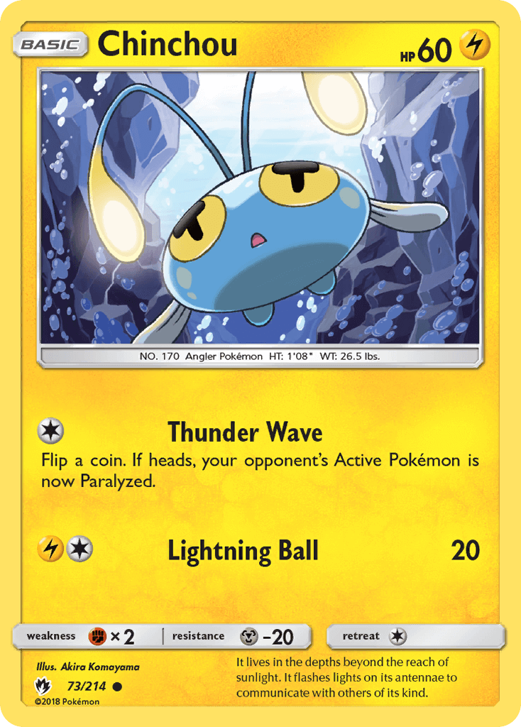 073 / 214 Chinchou-Common - Collectible Madness
