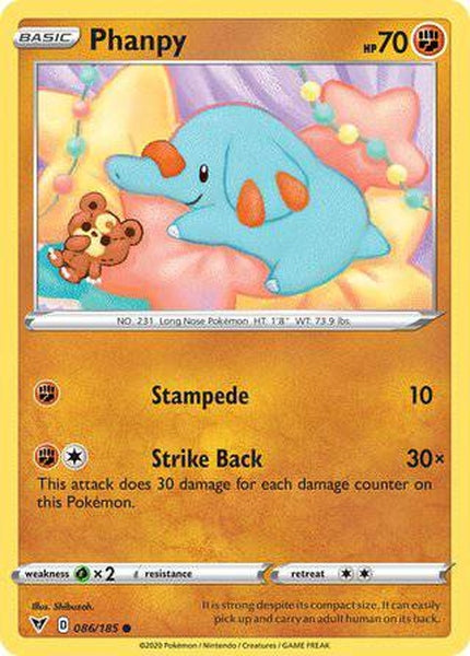 086/185 Phanpy - Common - Collectible Madness