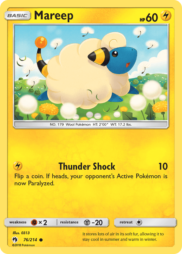 076 / 214 Mareep-Common - Collectible Madness