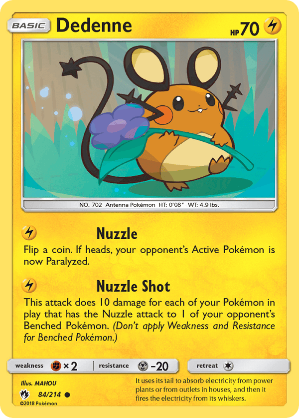 084 / 214 Dedenne-Common - Collectible Madness