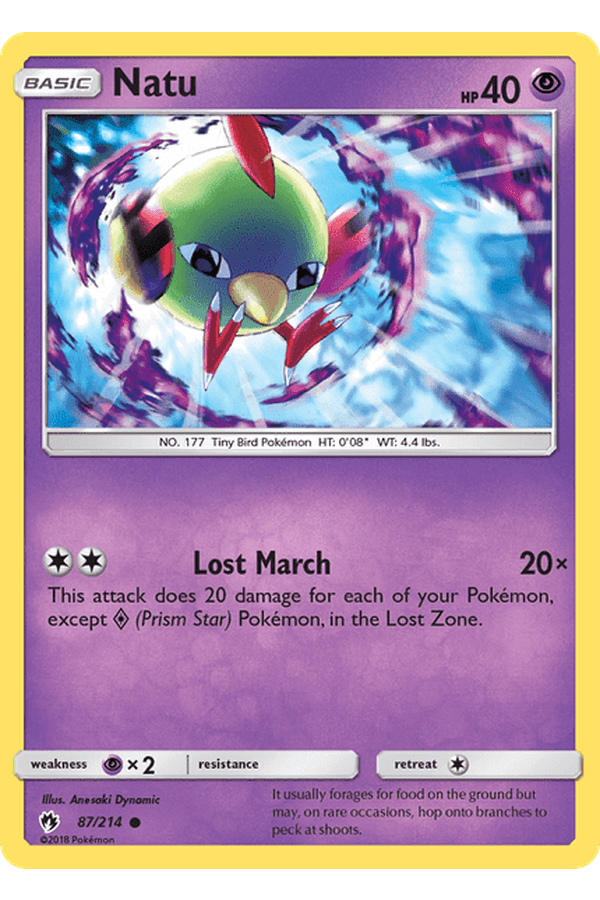 087 / 214 Natu-Common - Collectible Madness
