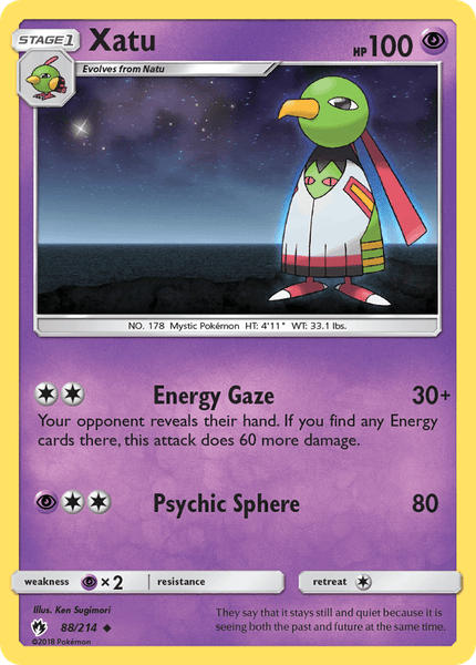 088 / 214 Xatu-Uncommon - Collectible Madness