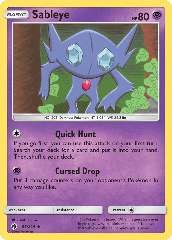 096 / 214 Sableye-Uncommon - Collectible Madness