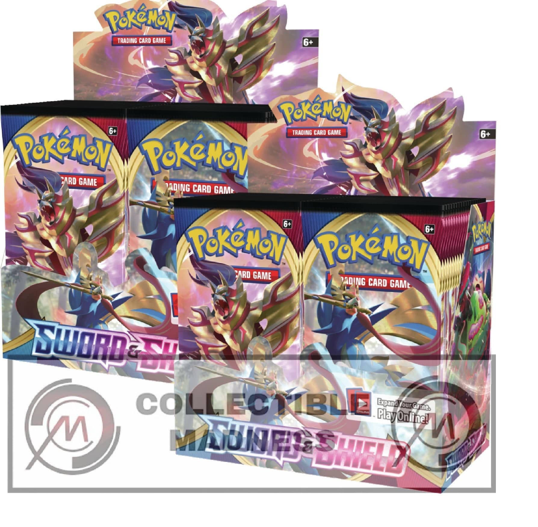 Pokemon - TCG - Sword & Shield Base Set Booster Box Options - Collectible Madness