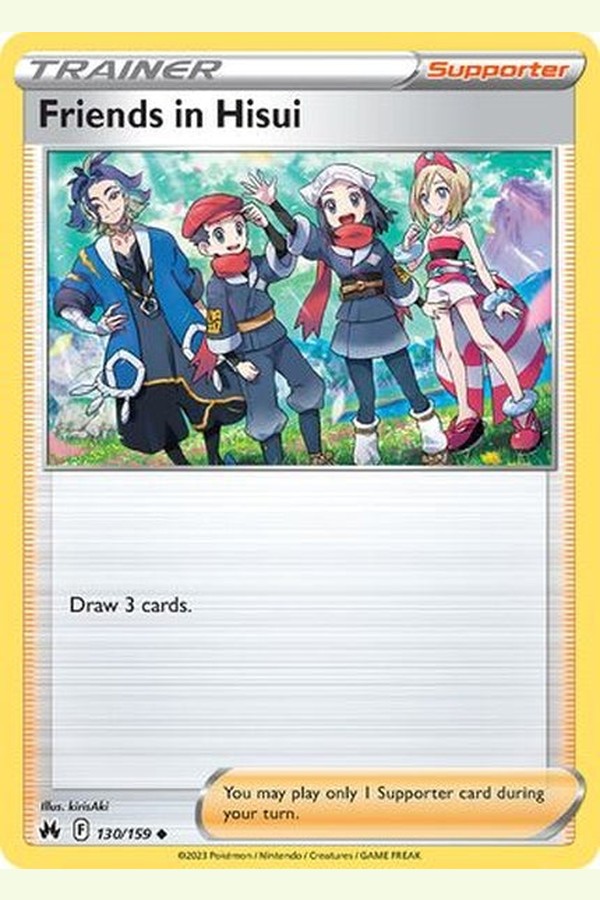 130/159 Friends in Hisui - Uncommon