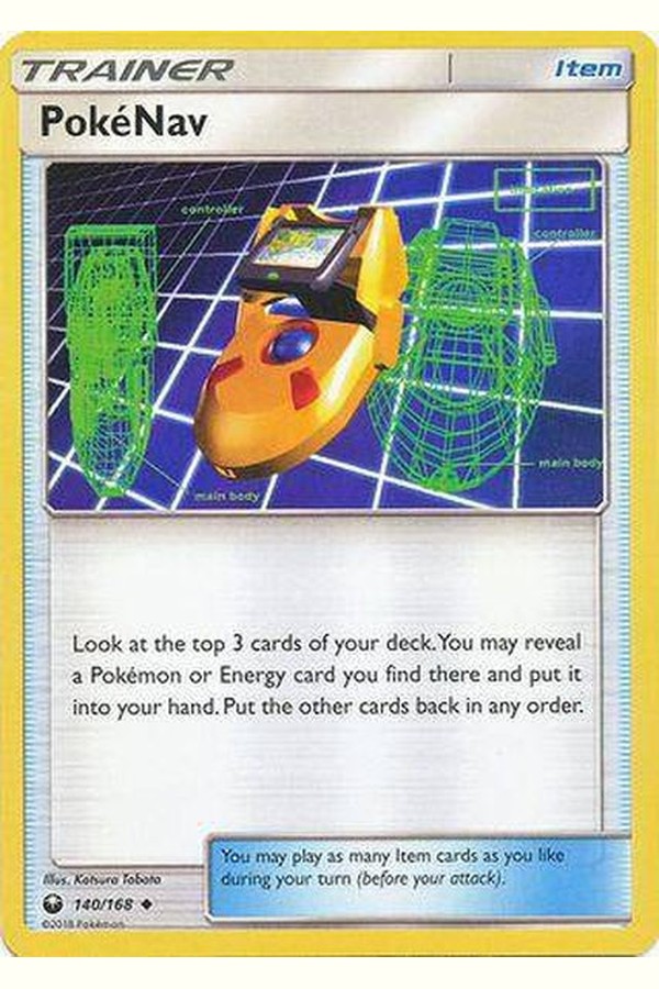 140 / 168 Pok√©Nav - Uncommon - Collectible Madness