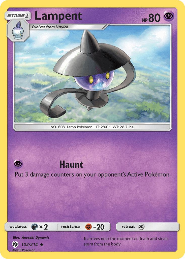 102 / 214 Lampent-Uncommon - Collectible Madness