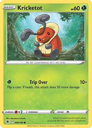 009/189 Kricketot - Common - Collectible Madness