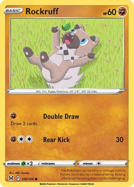 109/196 Rockruff - Common