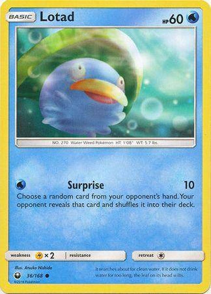 036 / 168 Lotad - Common - Collectible Madness