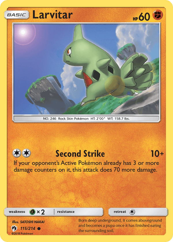115 / 214 Larvitar-Common - Collectible Madness