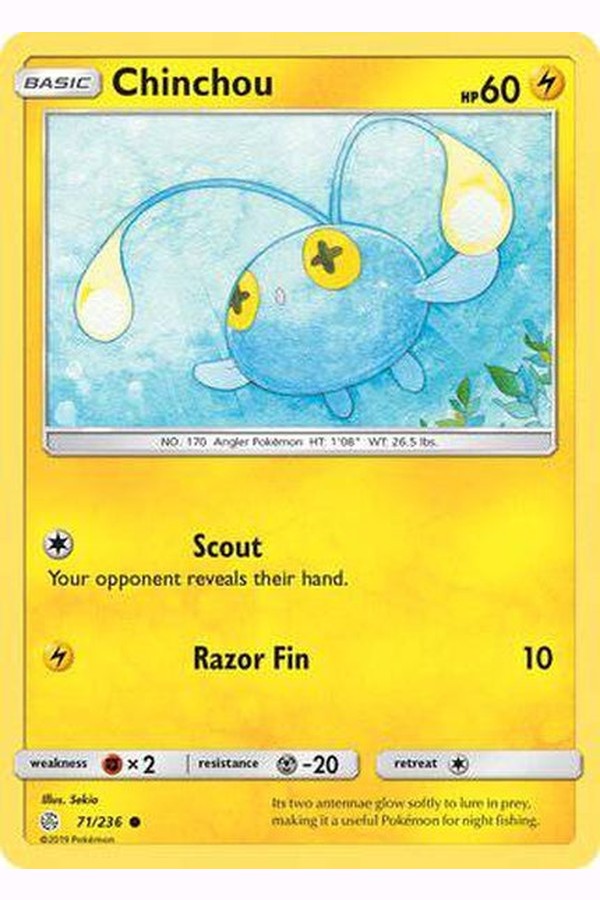 071/236 Chinchou - Common - Collectible Madness