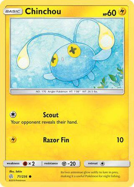 071/236 Chinchou - Common - Collectible Madness