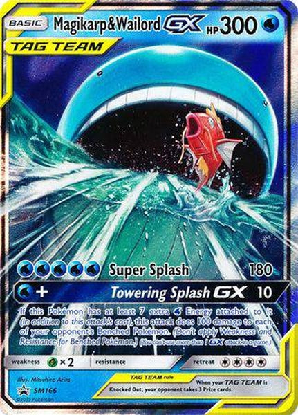 SM166 Magikarp & Wailord GX - Ultra Rare - Collectible Madness